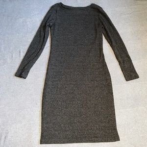 Work Dress A New Day Brand Women’s Size S Grey Long Sleeve Knee Length Casual